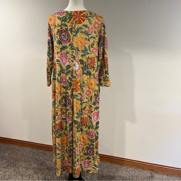 Natural Life long sleeve floral sweater dress - Picture 6 of 11